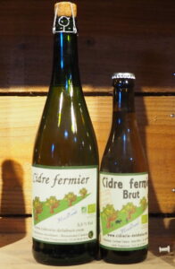Cidre fermier houblonné 75cl et 33cl
